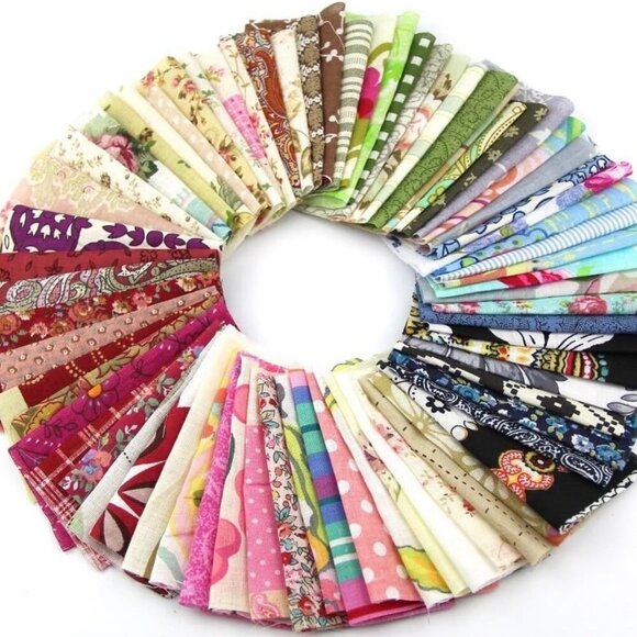 Brand New Cotton Patchwork 10CM Cotton Color A Quilted - Picture 1 of 6